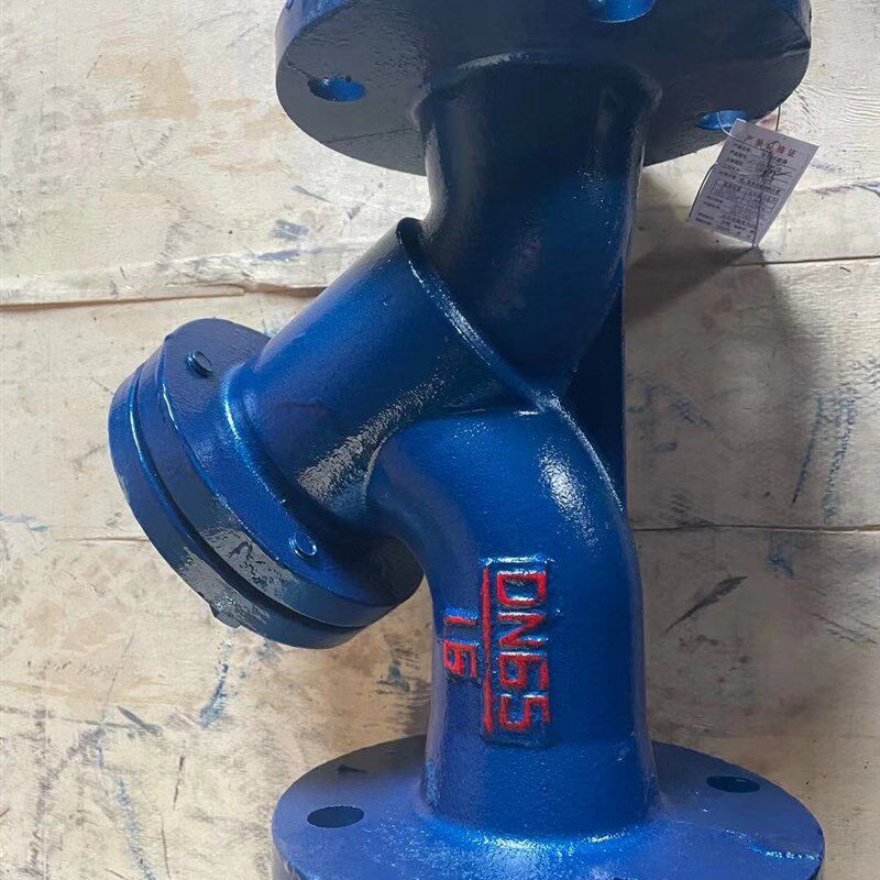 大站力牌阀门铸铁Y型法兰过滤器GL41-16,不锈钢过滤网30-120目