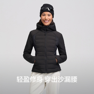 【断码清仓】安欧兔[沙漏腰鸭绒]排骨羽绒服女收腰显瘦拒水可拆帽