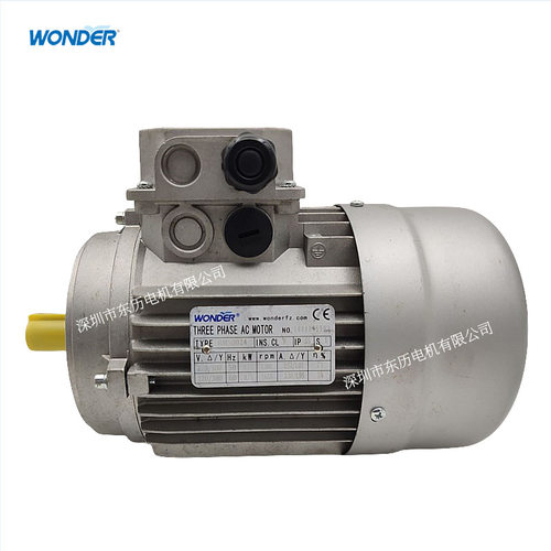 WONDER万德/万达电机RMS8024马达0.75KW立式380V THREE PHASE三相