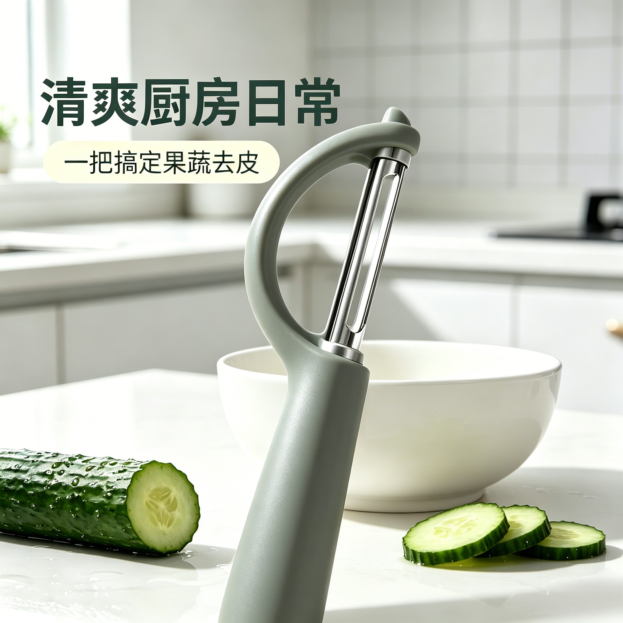 家用不锈钢锋利多功能果蔬削皮器