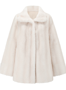 Winter Artistic Vegan Fur Jacket 冬日素食主义环保皮草