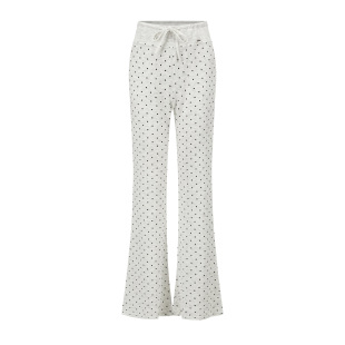 PolkaDot Cool Breathable Pants波点凉皮冰感氧气显瘦微喇休闲裤