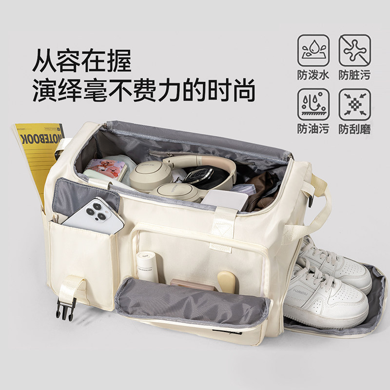 干湿分离运动健身包游泳包双肩包