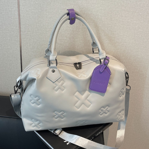 时尚简约大容量短途旅行包健身包