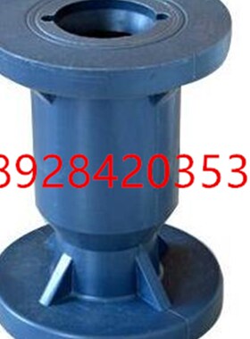 DN200 250 3m00酸碱 化工塑料RPP UPVC法兰止回阀 立式球心单向阀