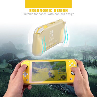 Data Frog Silicone Case For NintDendo Switch Lite With 2 Car