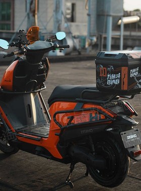 ZEEHO极核ae4电动车后备箱z加固置物货架防水储物工具尾箱改装配