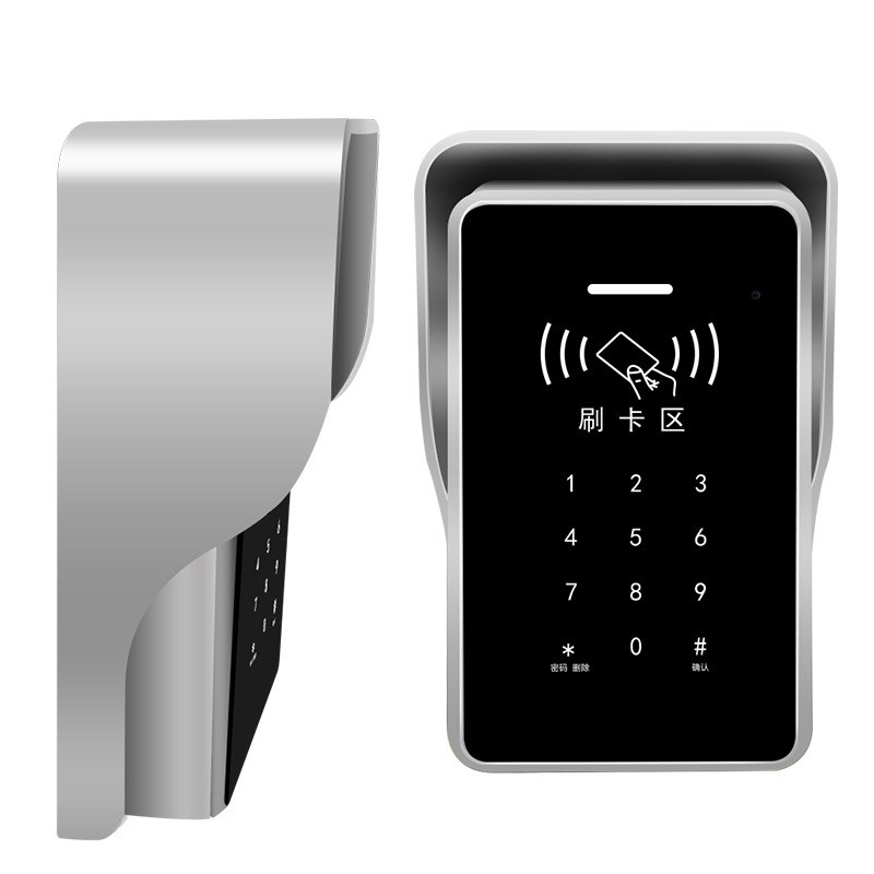 4G云门禁一体机远程开门离线密码刷卡物N业管理门禁控制器触摸