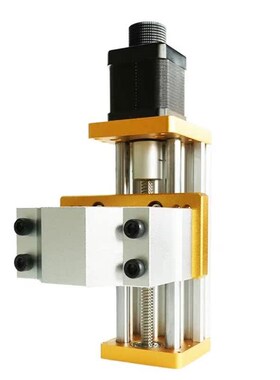 CNC Aluminum Sliding Table Apply Nema17/23 42RBYG/57 Stepper