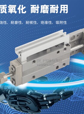 气缸MGAP/MGAPS4.5/6/8/10X5X1A0X15X20X25X30-R-L MGAL MGA