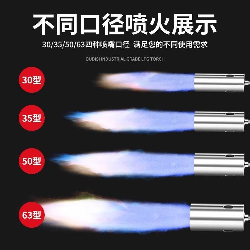 德国喷火枪液化气喷火烧猪毛煤燃气防J水家用手持烤肉神器喷火抢