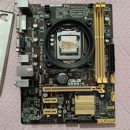 可维修华硕B85M-K主板+i5-4460处理器套装议价