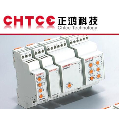 正鸿科技CHTCE相序过欠压保护器ZHRV5 相序过欠压继电器RV5-03~12