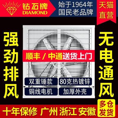 负压风机工业换气扇大功率强力通风排风扇工厂养殖场抽风机