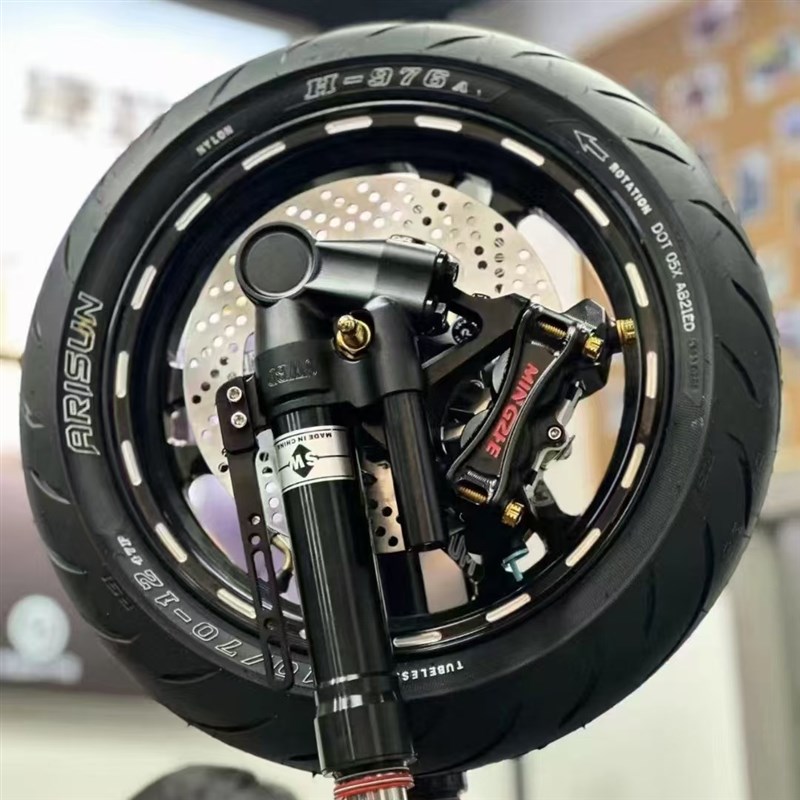 艾瑞森半热熔g轮胎九号小牛极核电摩超高抓胎朝阳外卖跑山