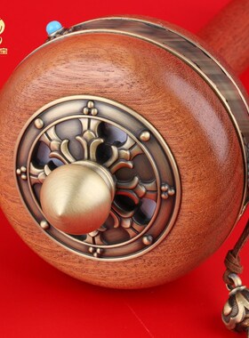 德田自动计数手摇转筒西藏手转金筒学院J手持转金轮藏族转简经桶