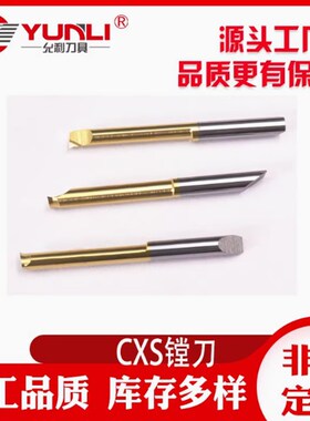 CXS-05Ge078-5220L 5220L 5235R YL1025 740允利整体钨钢小径槽刀