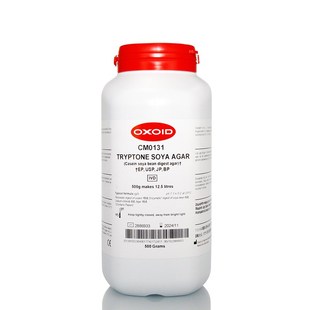 OXOID CM0131B胰蛋白胨大豆琼脂培养基 大豆酪蛋白消化物W500克TS