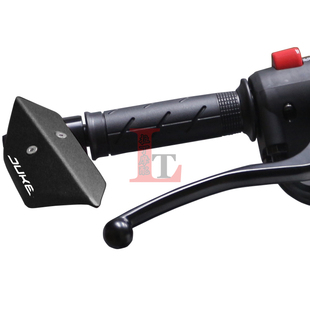 适用KTM DUKE390 250 2z00 125改装牛角护手铝合金车手把防摔堵头