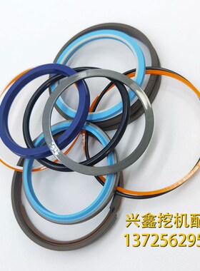 挖掘机力士德SCh360.8H 360.9LC 330 485大中臂斗臂油缸油封修理