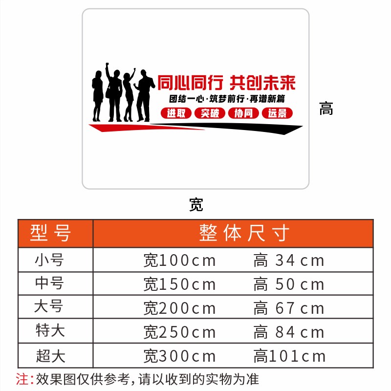 会议室文化墙布置企业形象背x景激励标语墙贴公司办公室Z墙面装饰