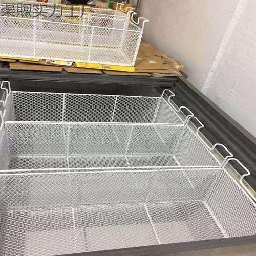 冰柜冷藏内部置物架分隔栏收纳筐挂钩悬挂式浴室厨房储物挂篮