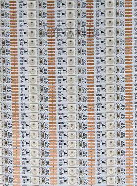 led柔性灯带4MM3535min窄板i灯带5V60灯SK6812内置幻彩全彩灯条