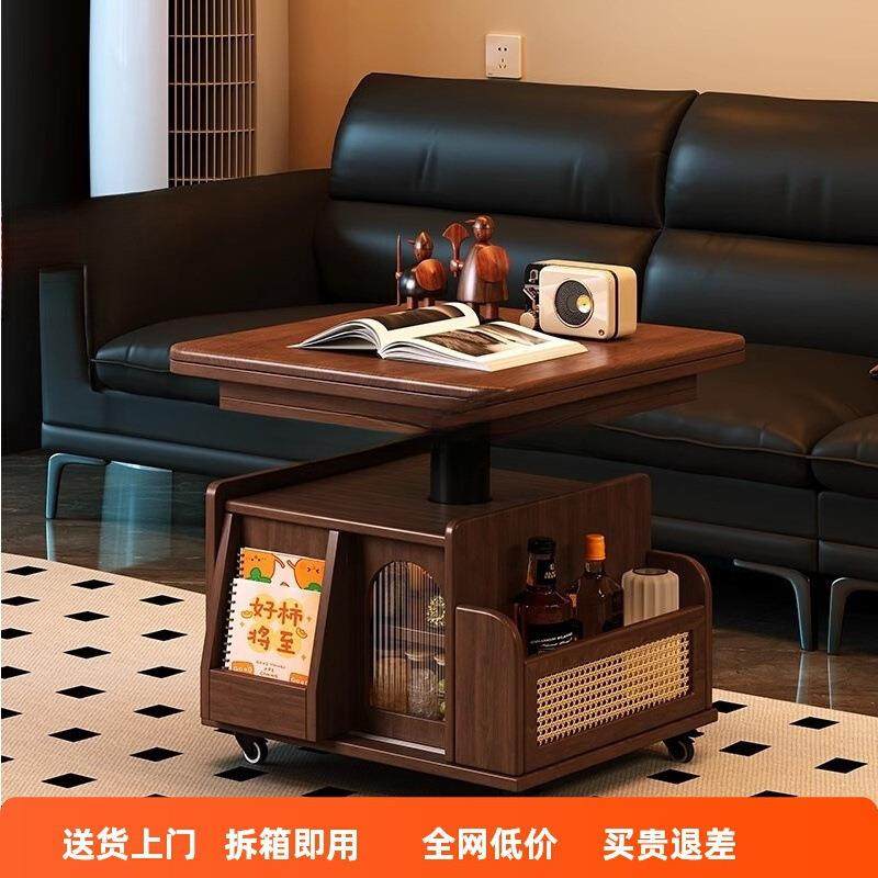 升降茶几折叠移动推车实木茶台茶桌小户型客厅多功能沙发餐桌两用,农机/农具/农膜,植保机械,淘宝优惠券,粉丝福利购,淘宝优惠卷