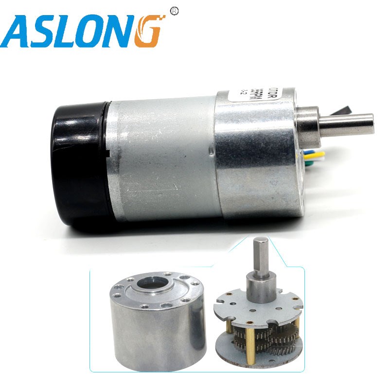 【折扣价】大扭矩高转速微型直流减速电动机编码器电机12V24V智能