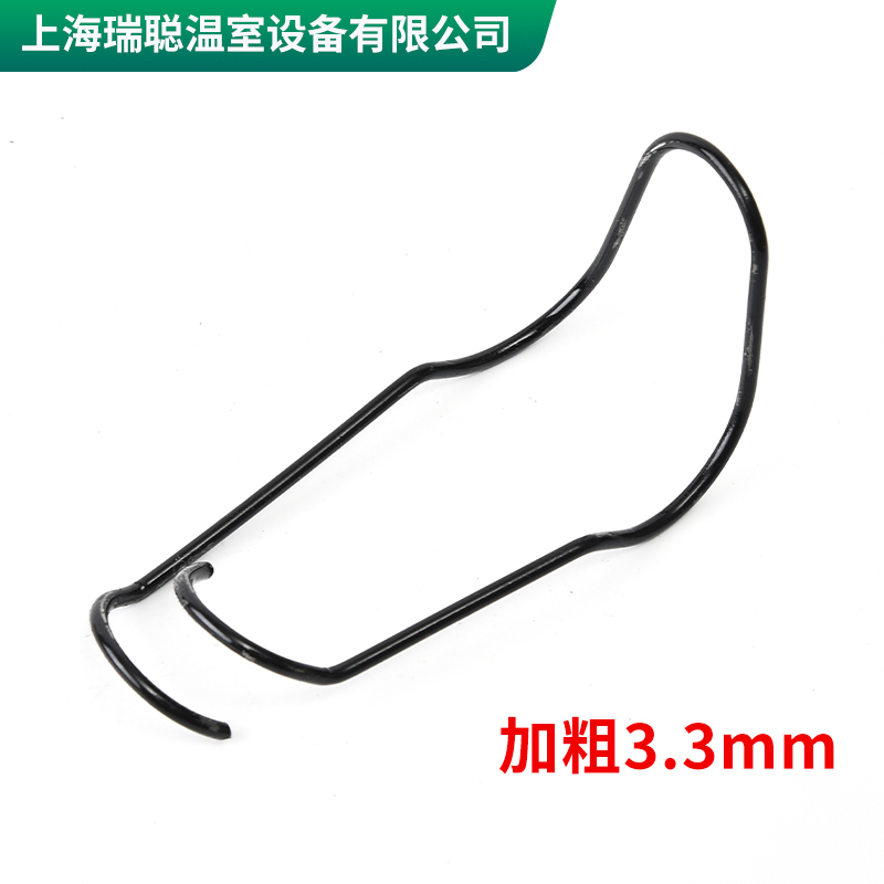 压顶簧钢丝夹温室大棚配件大全热镀锌钢管圆管固定夹子 卡子卡扣