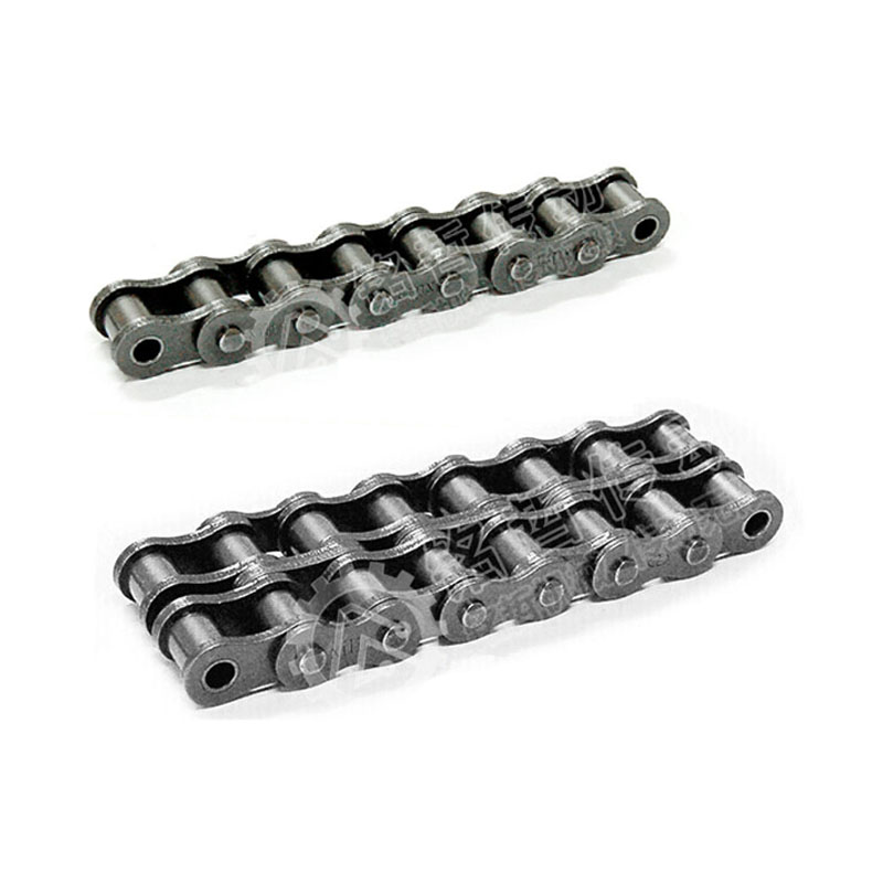 5分10A短节距滚子链单排双排链条工业传动链条接头全接半接输送链