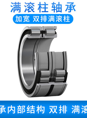 重载满滚柱圆柱滚子轴承NNCF/SL185004 5005 5006 5007 5008 5009