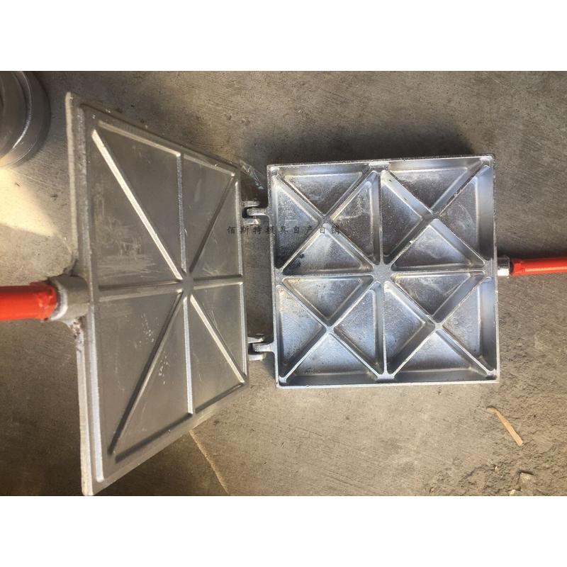 JZ05三角粑模具圆形烤t米粑粿锅米糕模具商用摆摊重庆玉米甜糕