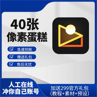 像素蛋糕10张-800张导出张数充值你自己账号电脑可用ipad可用