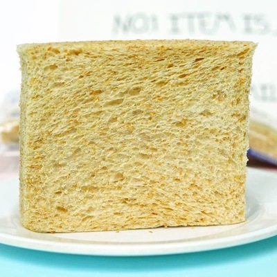 全麦面包减肥专用0脂无糖代餐饱腹糖人专用主食低GI全麦吐司无边健康营养低热量控糖适配中老年日常食用作为早餐补营养还健康