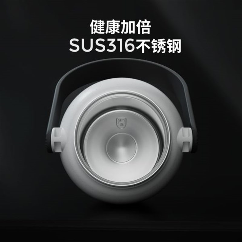 大容量运动保温杯吨桶吨水杯健身男女便携吸L管316不锈钢户外水壶