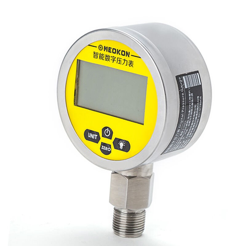 MEOKON铭控数字o压力表数显电子气体表精密抗震高精度油水液压真