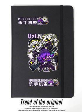 Murder Drones 无机杀手 游戏周边Uzi N J 同人 绑带笔记本记事簿