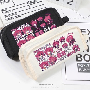 重音teto周边二次元虚拟歌姬同人吧唧谷子动漫笔袋文具盒袋大容量