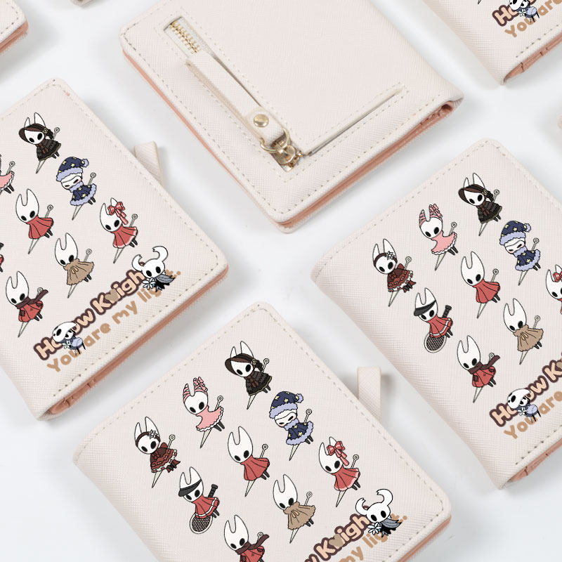 空洞骑士游戏周边丝之歌大黄蜂小骑士同人二次元钱包卡包一体学生