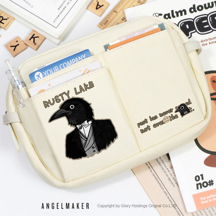 Rusty lake游戏锈湖周边乌鸦先生同人谷子二次元笔袋文具袋收纳包
