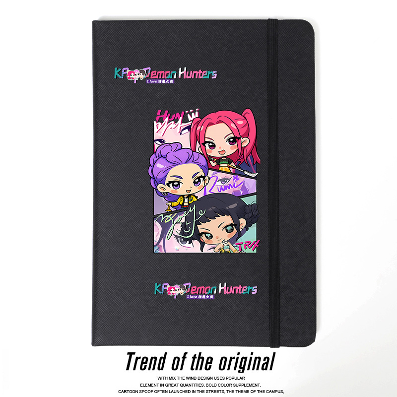 KPOP猎魔女团动漫周边记事笔记本