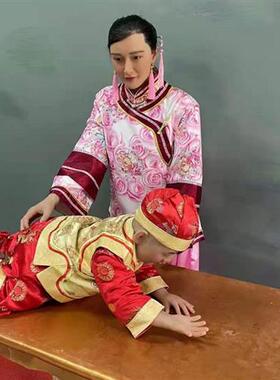 蜡像场景复原电动蜡像仿真人
