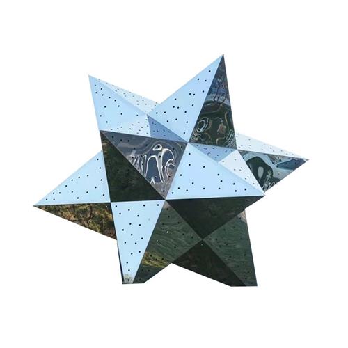 户外不锈钢雕塑城市广场公园大型标志性金属摆件不锈钢景观雕塑