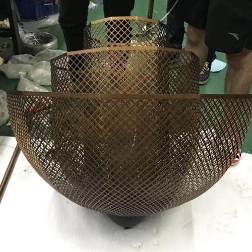 饭店灯具提供出图设计方案铁艺灯创意大酒店工程灯具大堂餐厅吊灯