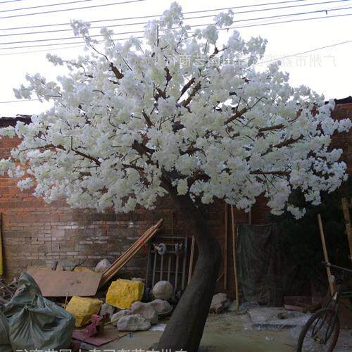 厂家供应仿真樱花树造型植物商场广场节日室内外绿化树木家居装饰