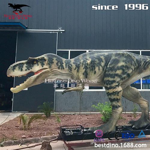 大型仿真硅胶机械电动霸王龙专业恐龙制作厂家侏罗世纪公园儿模型