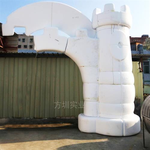 户外卡通玻璃钢门头儿童乐园幼儿园城堡造型雕塑大型玻璃钢摆件