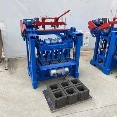 多模具水泥砖机 花砖铺路砖制砖机 一次成型混凝土砌砖机