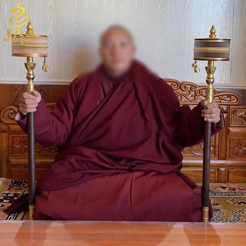 超大号纯铜转筒西藏特大手持藏式家居摆饰亚青手X摇转经简转轮